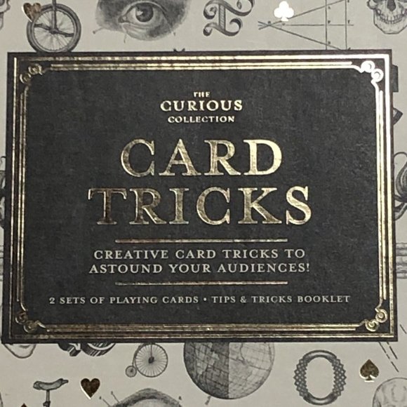 The Curious Collection Card Tricks New Boxed Set Magic Tricks 2 Decks Age 8+ - Picture 2 of 5